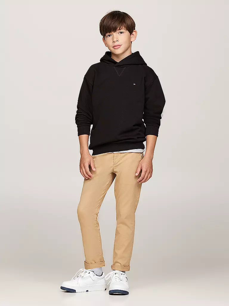 TOMMY HILFIGER Jungen Kapuzensweater - Hoodie  schwarz