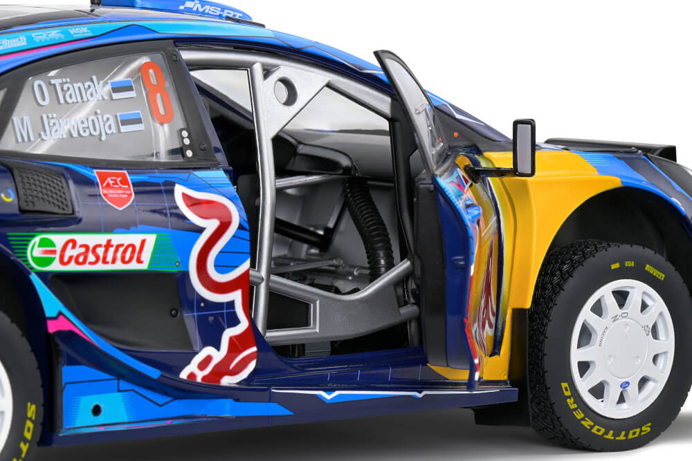 1:18 Ford Puma Rally1 Hybrid #8 blau