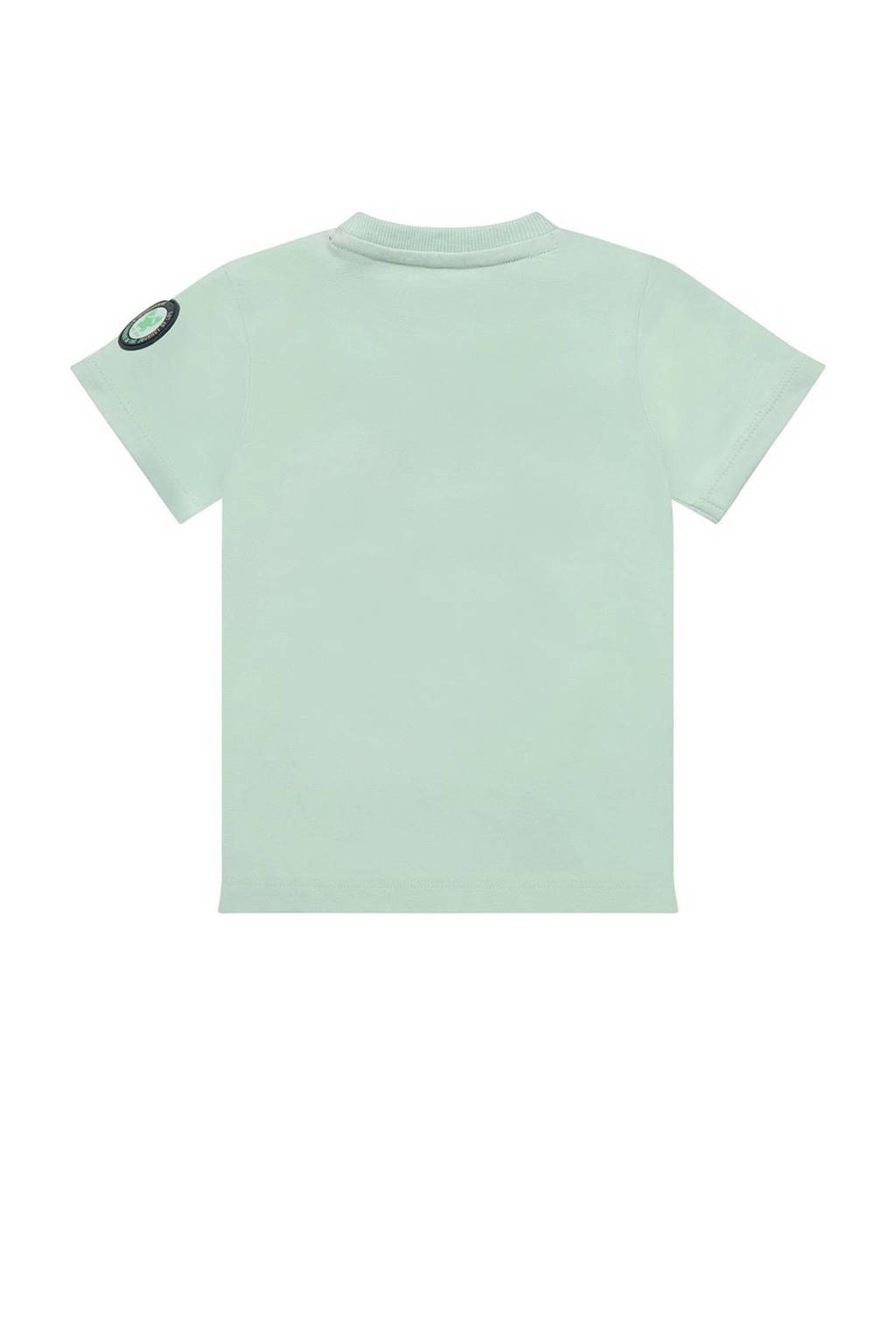 Dirkje T-shirt T-shirt ss met printopdruk mintgroen