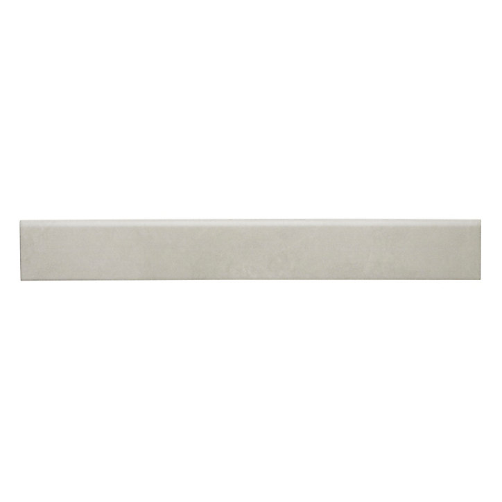 Plinthe gris clair 8 x 60 cm Floated (vendue à la pièce)