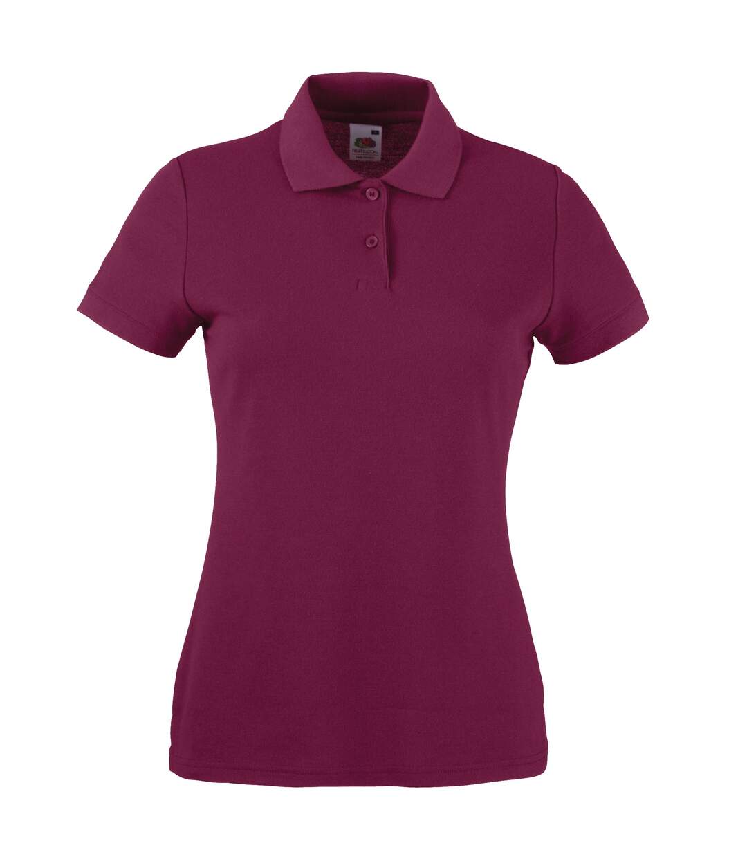 Fruit Of The Loom - Polo manches courtes - Femme (Bordeaux) - UTBC384