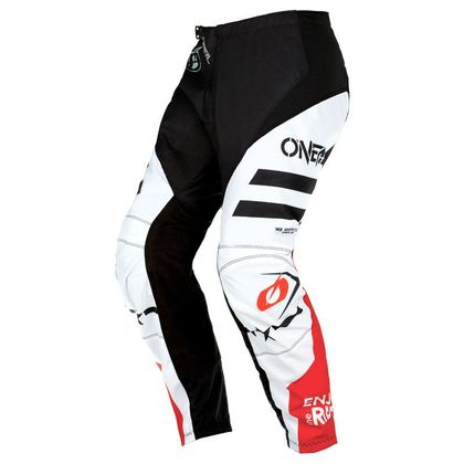 Pantalon cross O'Neal ELEMENT - SQUADRON V.22 - WHITE BLACK 2023 - Blanc / Noir