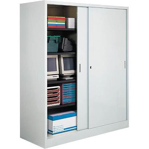 Armoire métallique Grand Volume - Jumbo portes coulissantes grande profondeur H 200 x  L 180 x P 60 cm