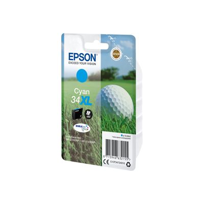 Epson 34XL Balle de golf - cyan - cartouche d'encre originale