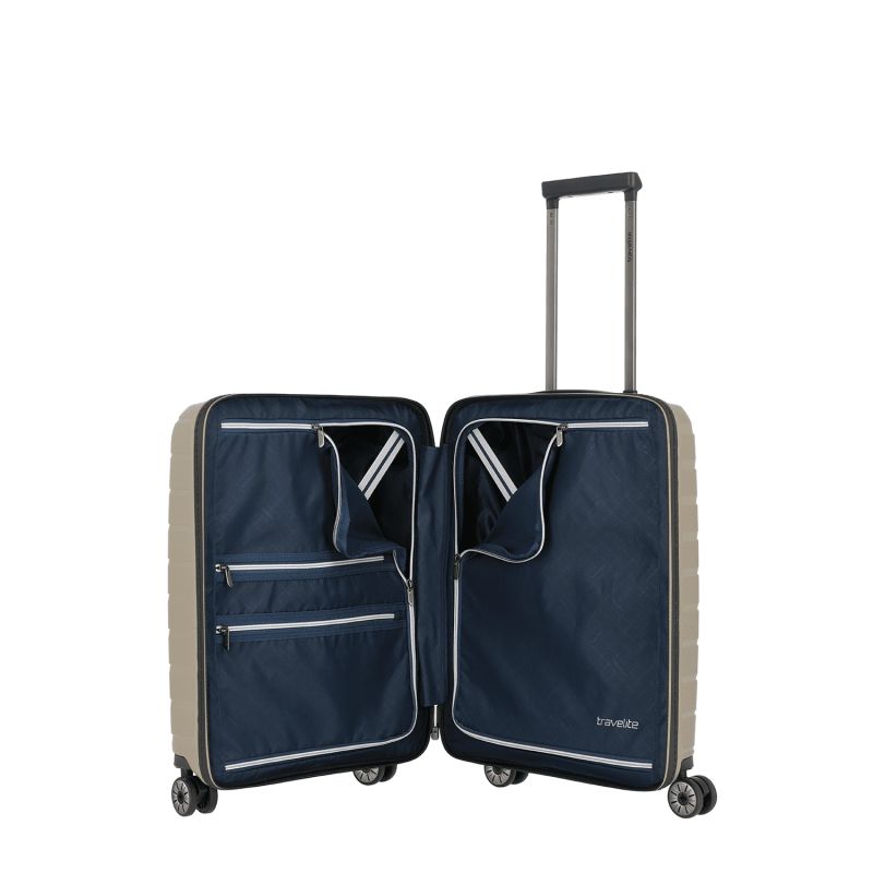 Valise cabine rigide Air Base 55 cm Champagne