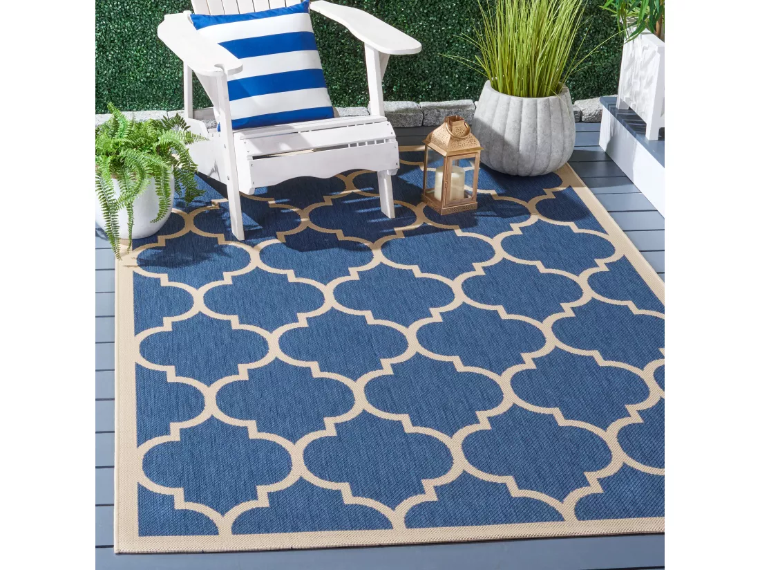 Tapis Blue & Beige 122 X 170 cm - Arista