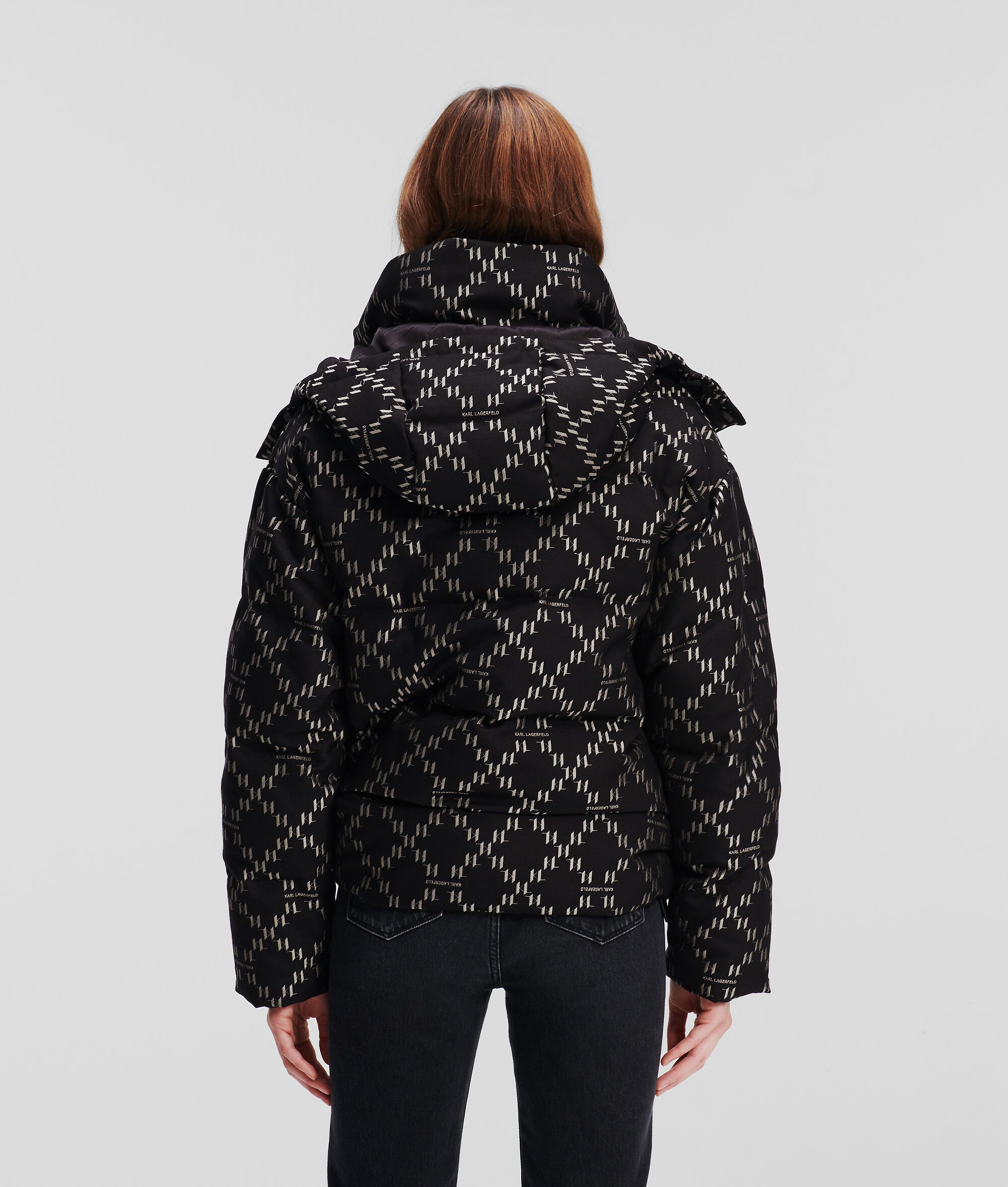 VESTE MATELASSÉE À MOTIF DIAMANT KL MONOGRAM