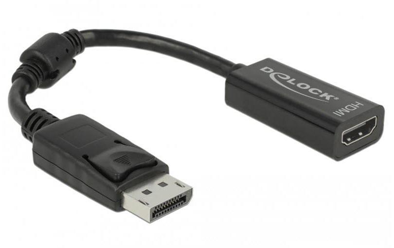 Adapter Displayport - HDMI SchwarzMonitoradapter für DisplayPort auf HDMI