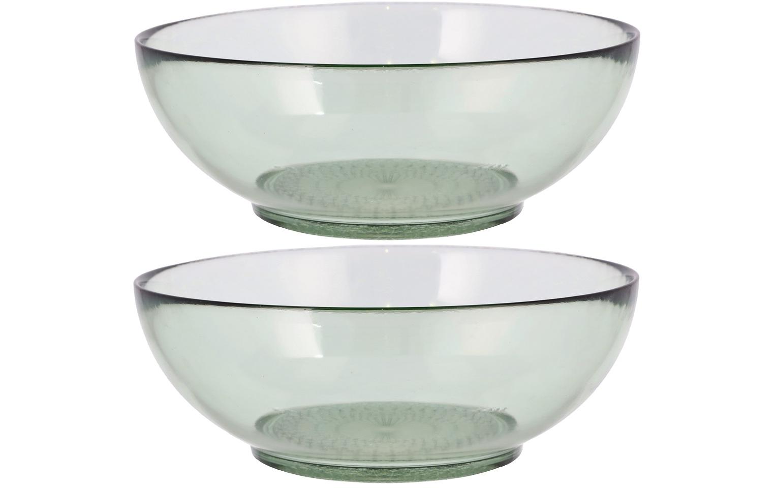 Salatschüssel Kusintha 24 cm, 2 Stück, GrünSchüssel Set