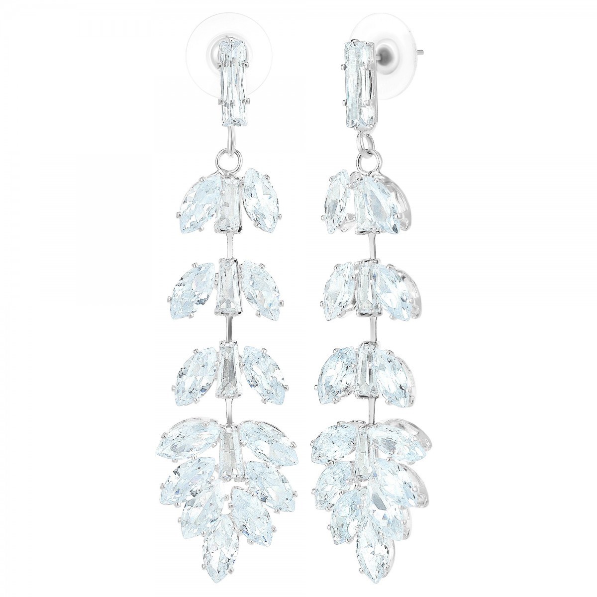 Boucles d'oreilles SC Crystal ornées de Zirconium