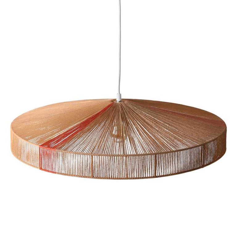 HKliving Rope hanglamp Ø70 terra shades