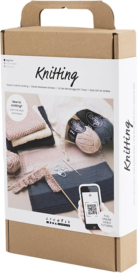 Creativ Company Start DIY Kit Strikke