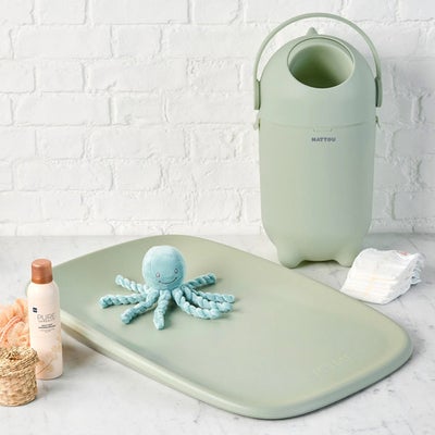 Nattou Dropy Bleiebøtte, Sage Green