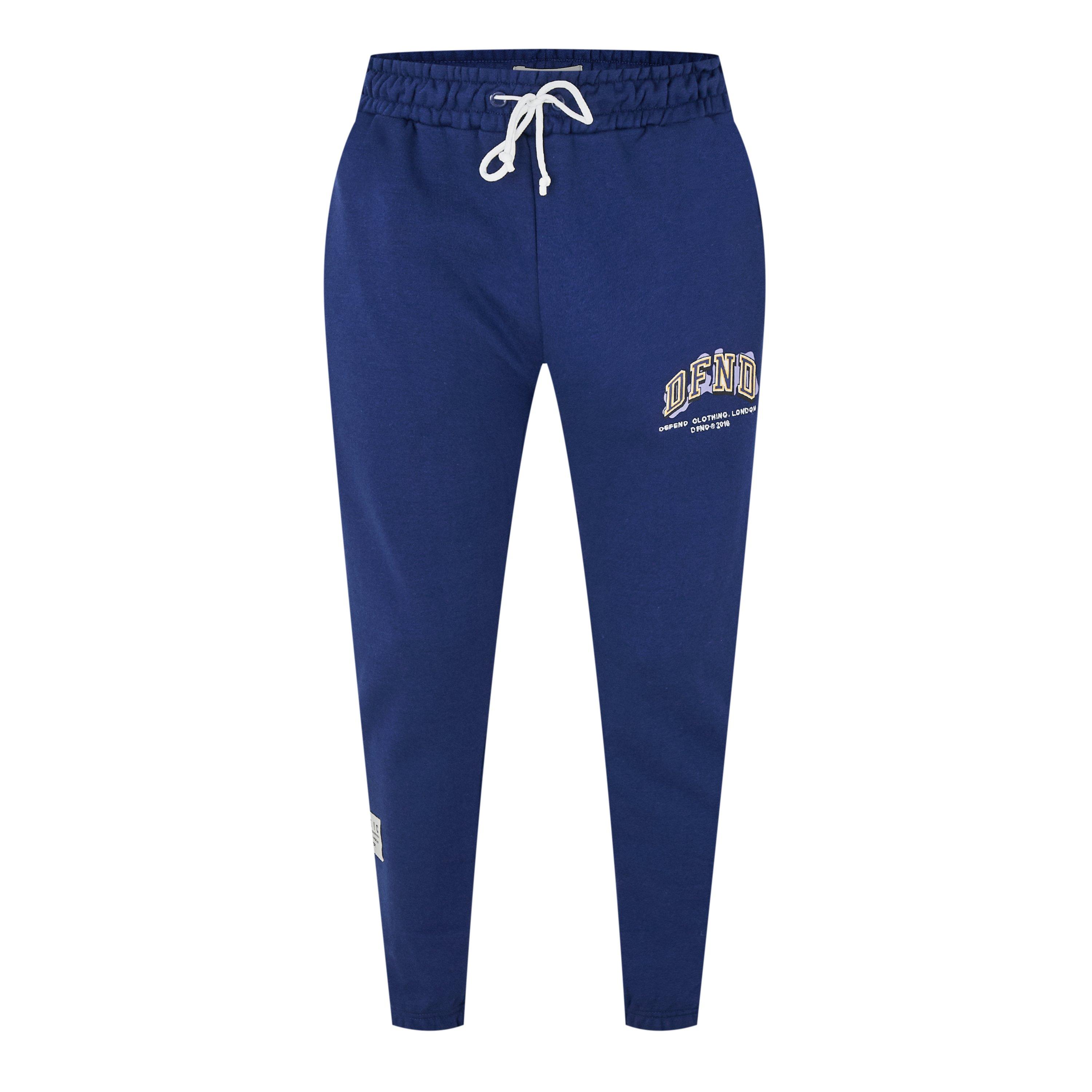DFND London Bold Type Fleece Tracksuit Set Mens