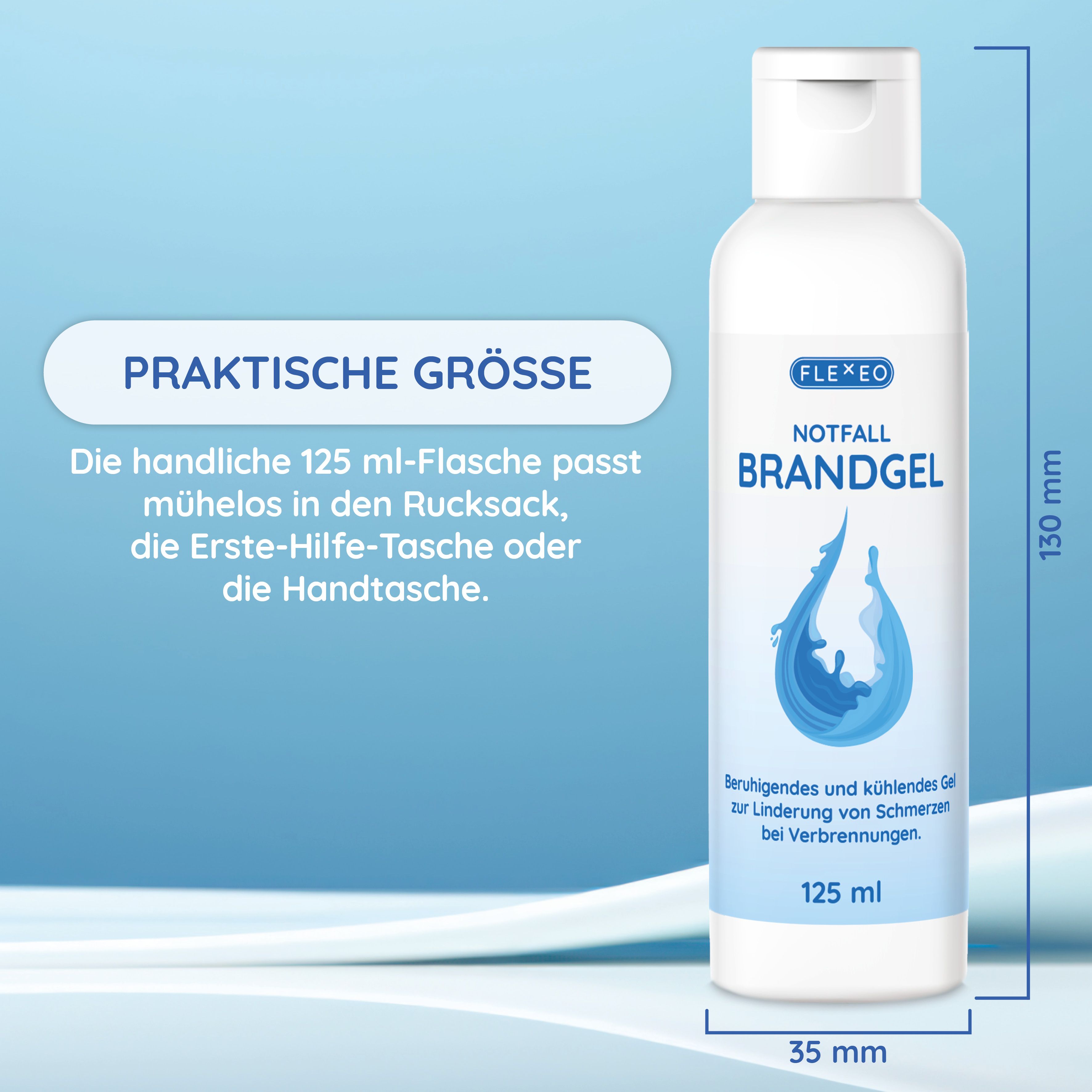 FLEXEO Notfall Brandgel