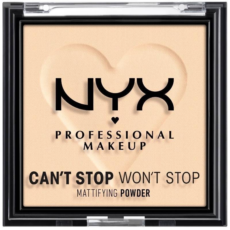NYX Prof. Makeup Can't Stop Won't Stop Mattifying Powder 6 gr. - Fair