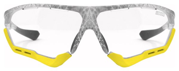 Scicon Sports Aerocomfort SCN XT Regular Lunettes De Soleil De Performance Sportive (Miroir Argenté Scnxt Photocromique/Matt Gelé)