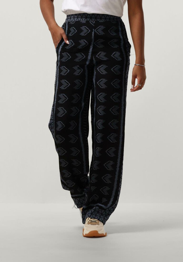 ROUGH STUDIOS donkerblauwe rough studios wijde broek alex pants