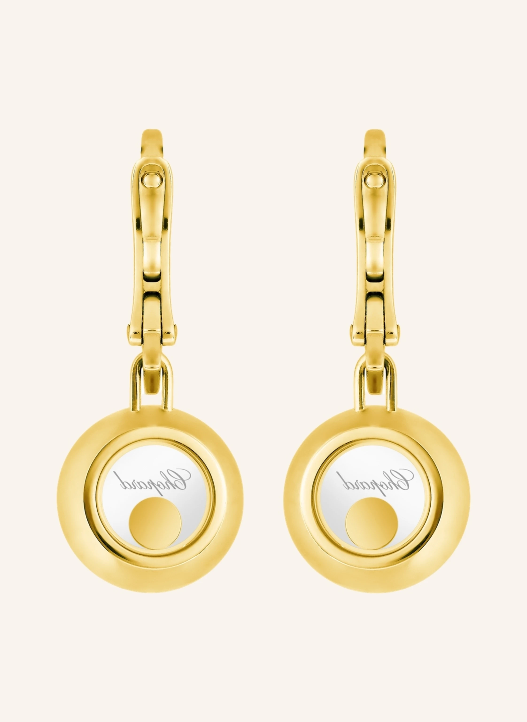 Chopard Ohrring HAPPY DIAMONDS ICONS Ohrringe aus 18 Karat Gelbgold und Diamanten