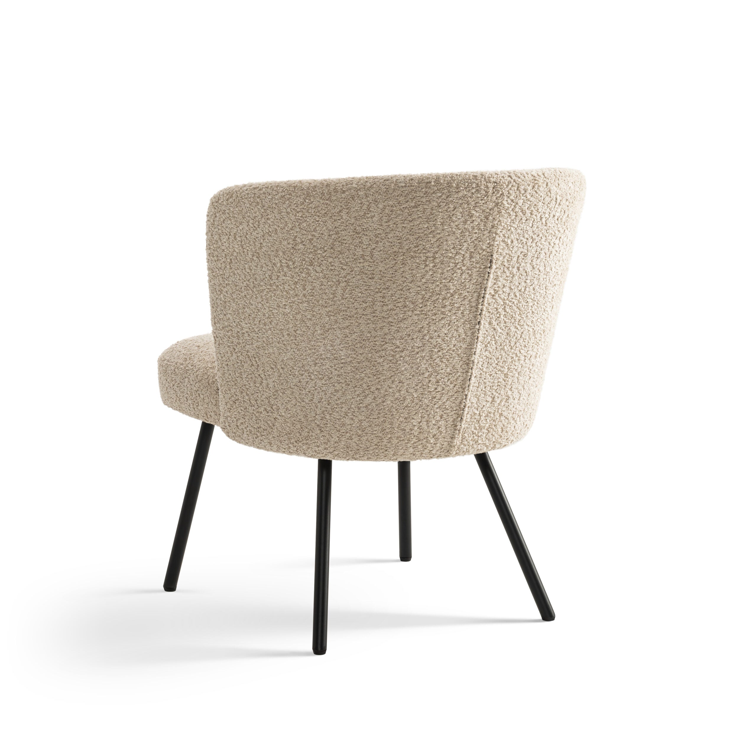 Furnihaus Fauteuil Cindy Boucle Beige Stof