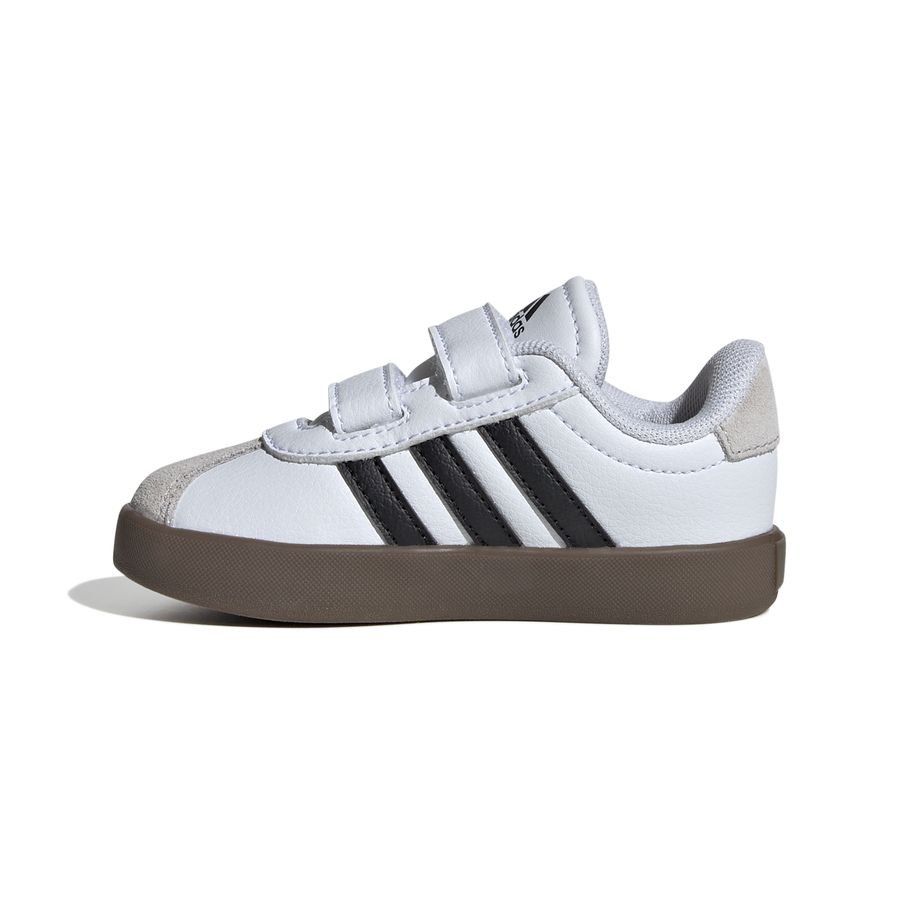 adidas Chaussures VL Court 3.0 - Blanc/Noir Enfant
