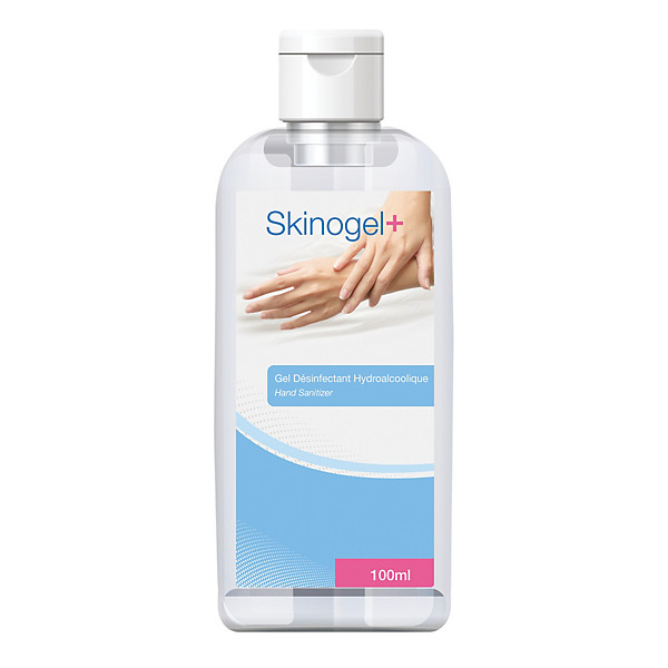 Gel hydroalcoolique Skinogel+ 100 ml