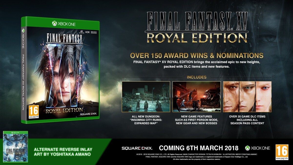 Final Fantasy Xv - 15 - Royal Edition - Xbox One