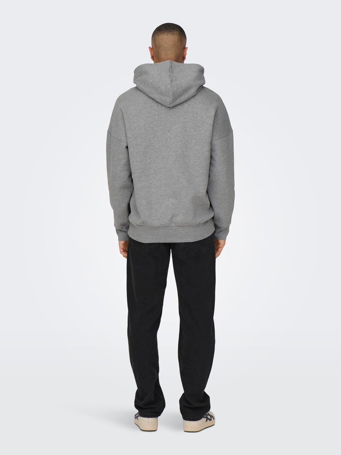 ONSDAN Sweatshirt Light Grey Melange