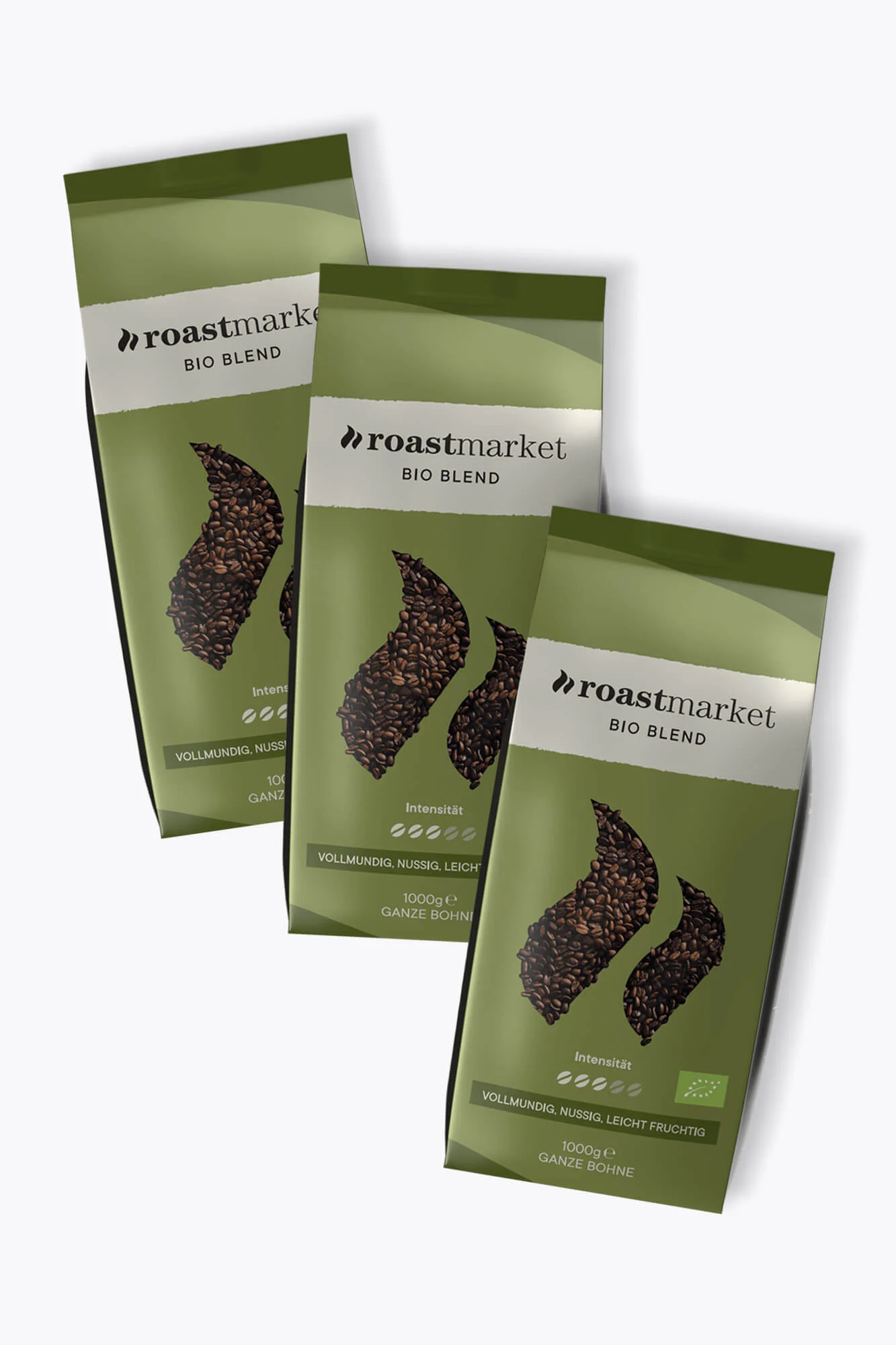 roastmarket Bio Blend Vorteilspaket 3kg
