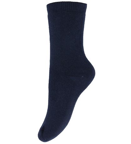 Melton Strømper - George - 2-pak - Navy/Lyseblå