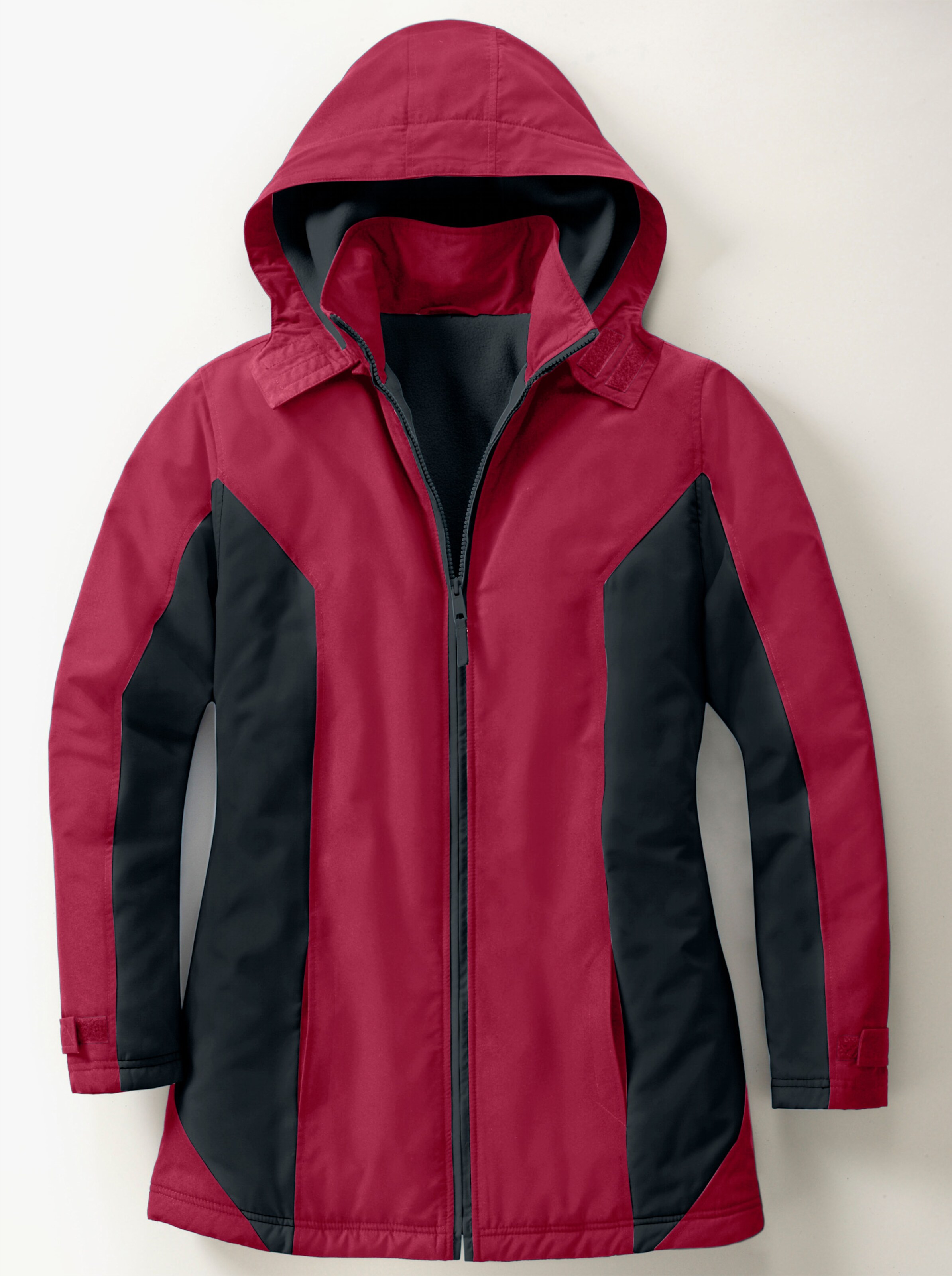 Funktionsjacke mit Fleece-Futter