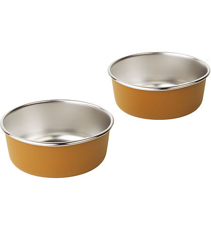 Liewood Sk?le - Rustfrit St?l - 2-pak - Edgar - Golden Caramel