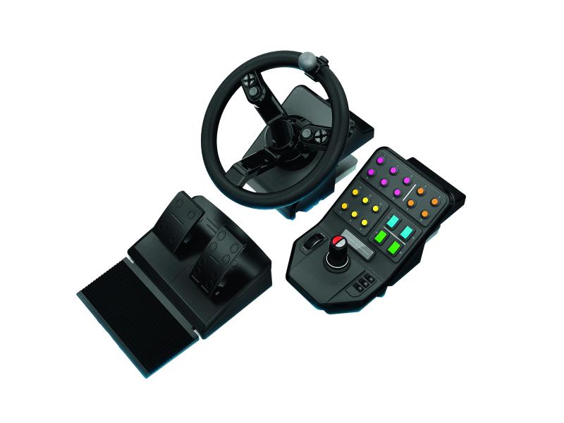 Logitech Simulations-Controller Heavy Equipment Eingabegerät-Bundle für Heavy-Equipment-Simulatoren