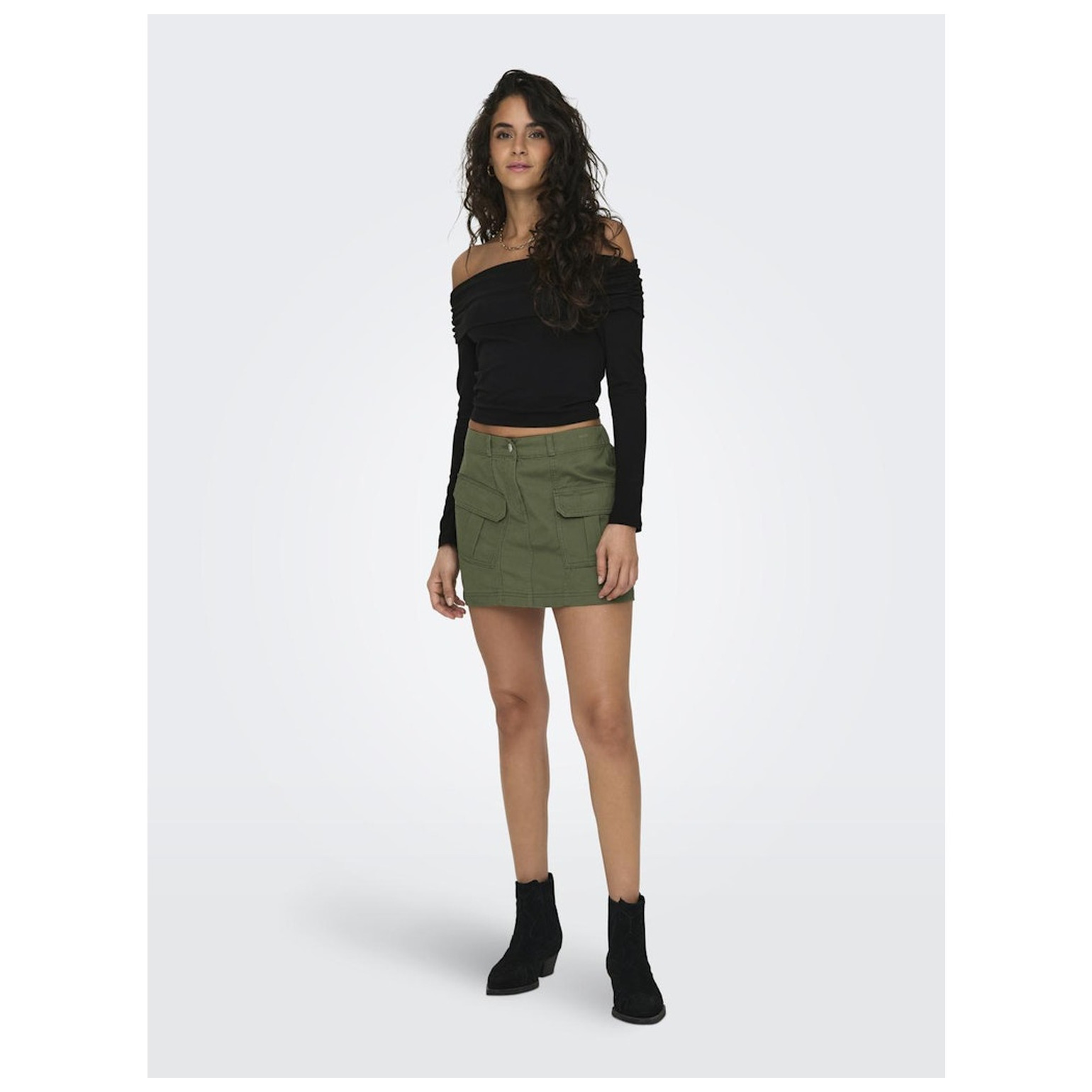 Only ONLLIVE LOVE L/S OFF SHOULDER