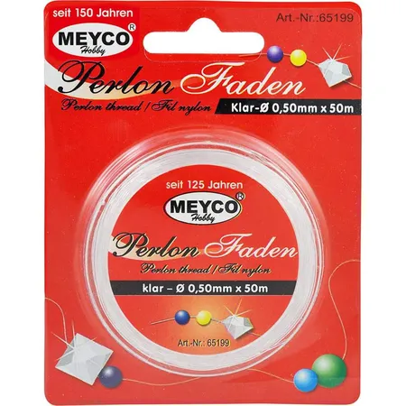 Meyco - Perlonfaden0,2 mm50m