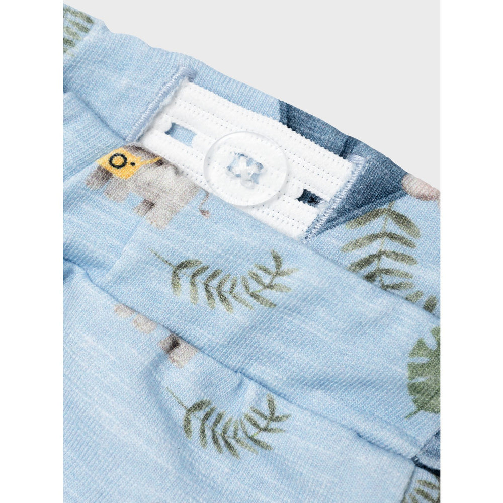 Køb Name It Chambray Blue Hobin Shorts