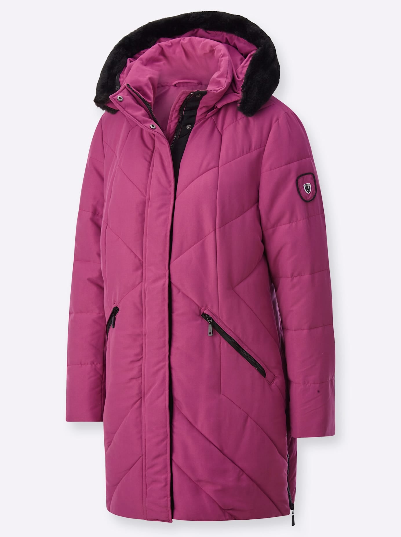 Casual Looks Steppjacke mitKapuze