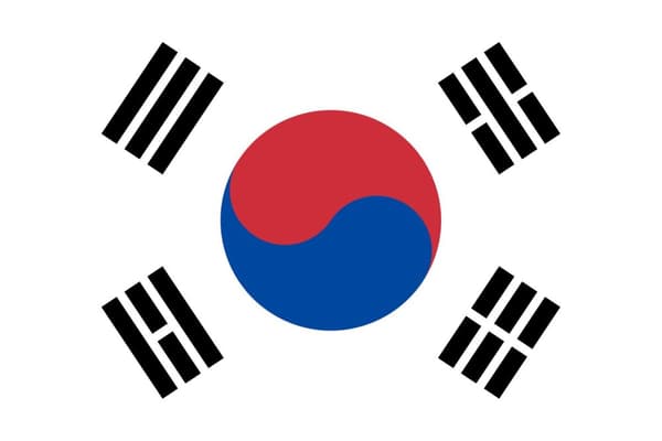 Sør-Korea flagg