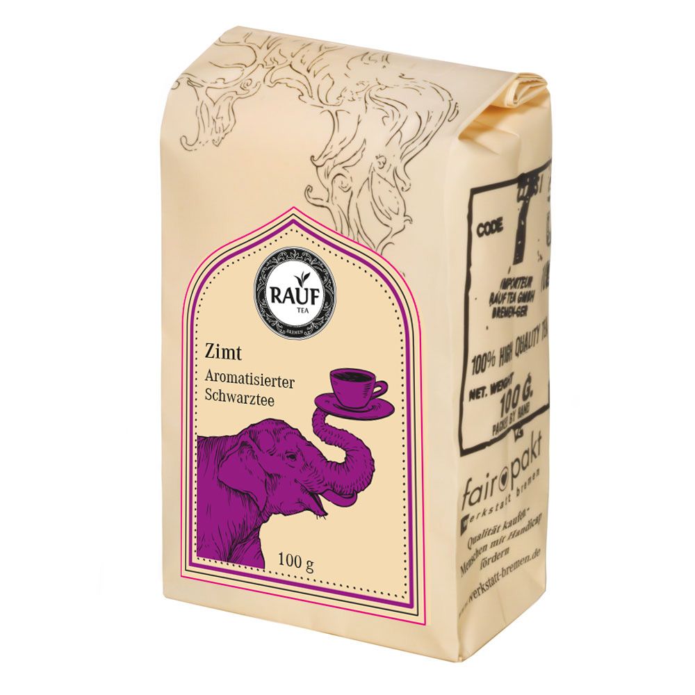 Rauf Tee aromatisierter Schwarztee Zimt
