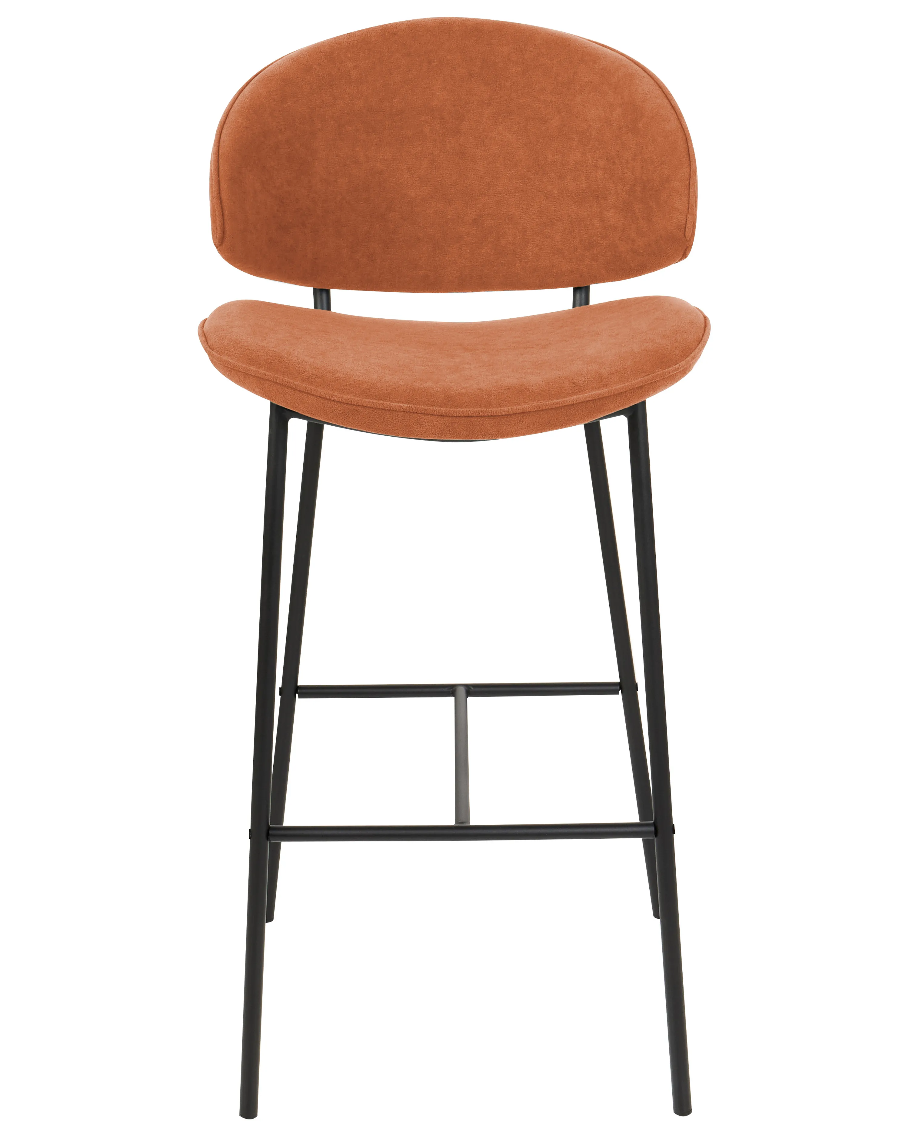 Set van 2 barstoelen KIANA Oranje