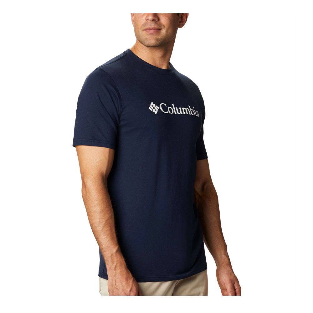 Columbia CSC BASIC LOGO - Tee-shirt Homme collegiate navy