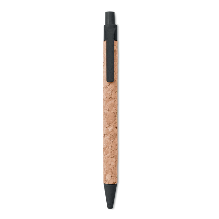 GiftRetail MO9480 - MONTADO Stylo bille en liège / blé-pail