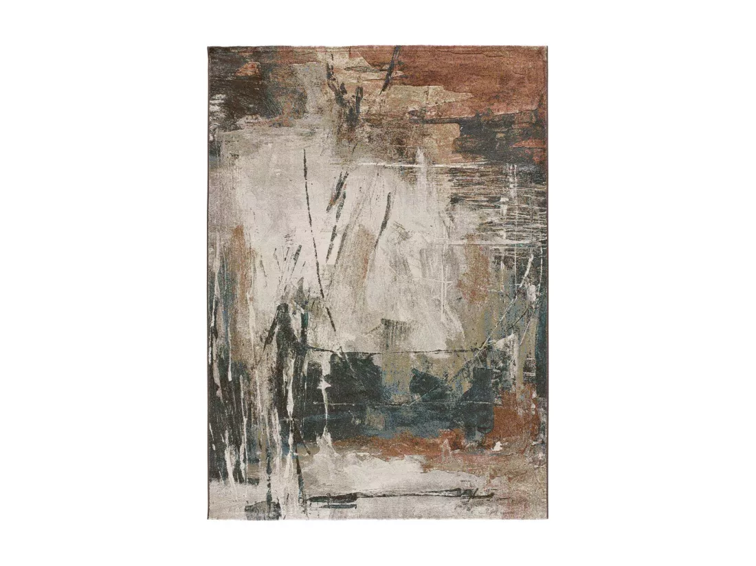 Tapis intérieur - abstrait - multicolore - 133 x 195 cm - VICTORIA