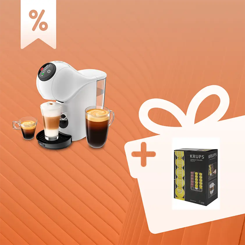 Pack exclusif web : Dolce Gusto Genio S + porte-capsules