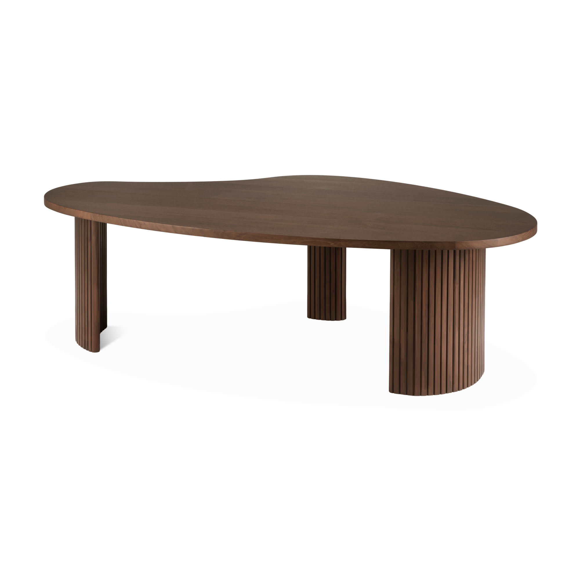 Ethnicraft - Boomerang koffietafel - teak bruin - groot