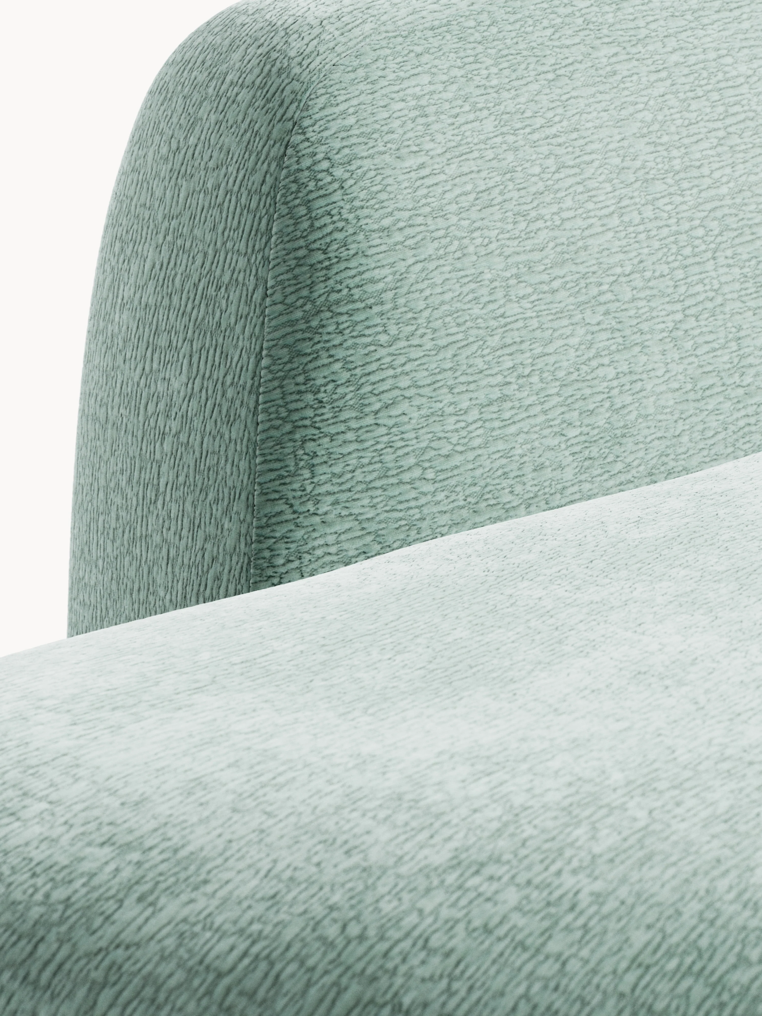 Modulaire hoekbank Wolke (4-zits) met chaise longue