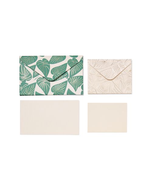 6 cartes 6x8/7.5x12 avec enveloppe