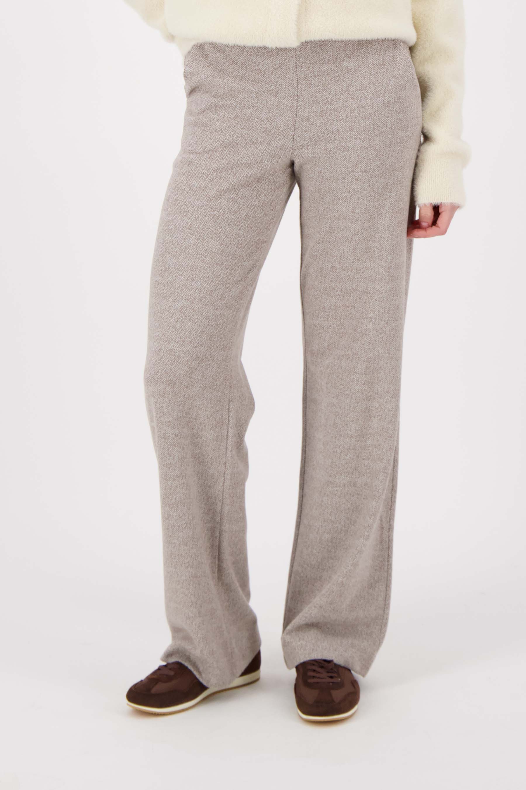 jacquard broek twee kleurig
