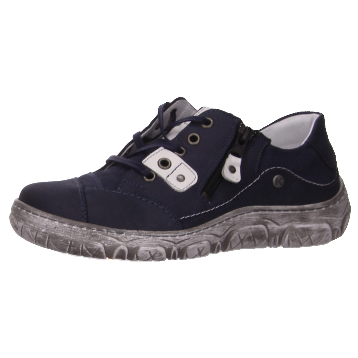 Krisbut Schnürhalbschuh d.blau blau