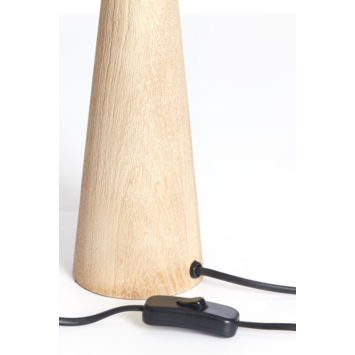Lampvoet Jolie mat naturel Ø9 x 33 cm